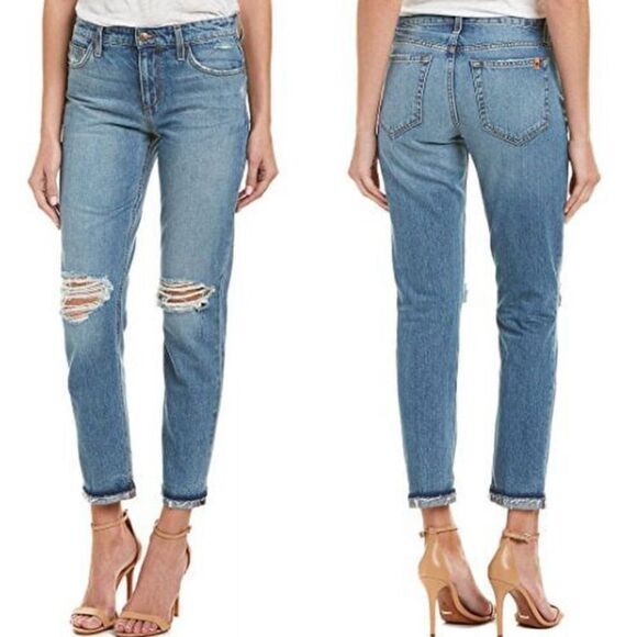 Joe's Jeans Denim - Joe's Jeans Women's Ex-Lover Boyfriend Slim Straight Ankle Pants, Aviana,‎ 25